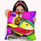 Kiddie Rocket Ride Throw Pillow By Howie Green - All About Vibe