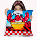 Lobster Throw Pillow By Howie Green - All About Vibe