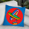 Loop Duo Circle Throw Pillow By Howie Green - All About Vibe