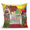 Pop Art Deco Cottage Throw Pillow By Howie Green - All About Vibe