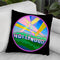 Pop-Art-Hollywood-Circle Throw Pillow By Howie Green - All About Vibe