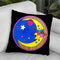Pop-Art-Moon-Circle Throw Pillow By Howie Green - All About Vibe