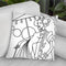 Art Deco Lady 3 Throw Pillow By Howie Green - All About Vibe