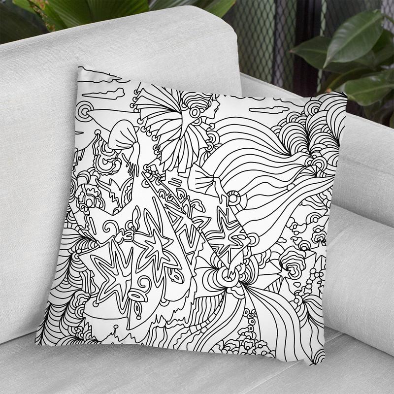 Art Deco Lady Mambo 214 Throw Pillow By Howie Green - All About Vibe