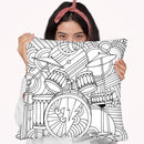 Drums Throw Pillow By Howie Green - All About Vibe