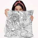 Guitar Player 715 Throw Pillow By Howie Green - All About Vibe