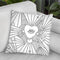 Heart Eye Throw Pillow By Howie Green - All About Vibe