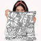 Mambo 216A Throw Pillow By Howie Green - All About Vibe
