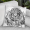 Mardigras Lady Throw Pillow By Howie Green - All About Vibe