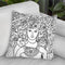 Mucha Lady 2 Throw Pillow By Howie Green - All About Vibe