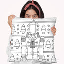Nutcracker Throw Pillow By Howie Green - All About Vibe