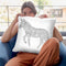 Zebra 2 Throw Pillow By Bob Weer - All About Vibe