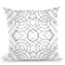 Pop Art Deco Panel 715 Throw Pillow By Howie Green - All About Vibe
