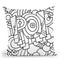 Pop Word Throw Pillow By Howie Green - All About Vibe