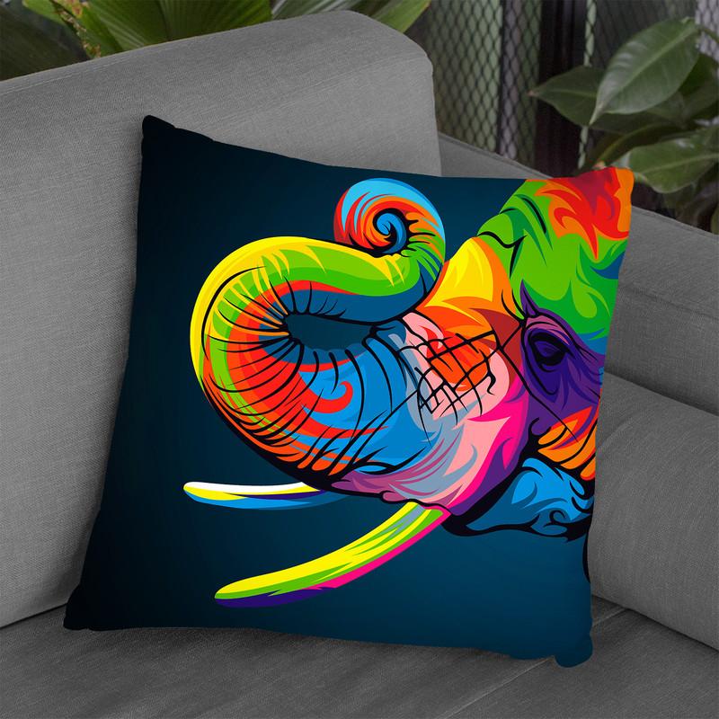 Elephant Throw Pillow By Bob Weer - All About Vibe