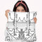 Desert Lineart Throw Pillow By Howie Green - All About Vibe