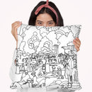 Grande Jatte Throw Pillow By Howie Green - All About Vibe