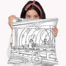 Nighthawks Throw Pillow By Howie Green - All About Vibe