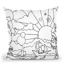 Pirates Throw Pillow By Howie Green - All About Vibe
