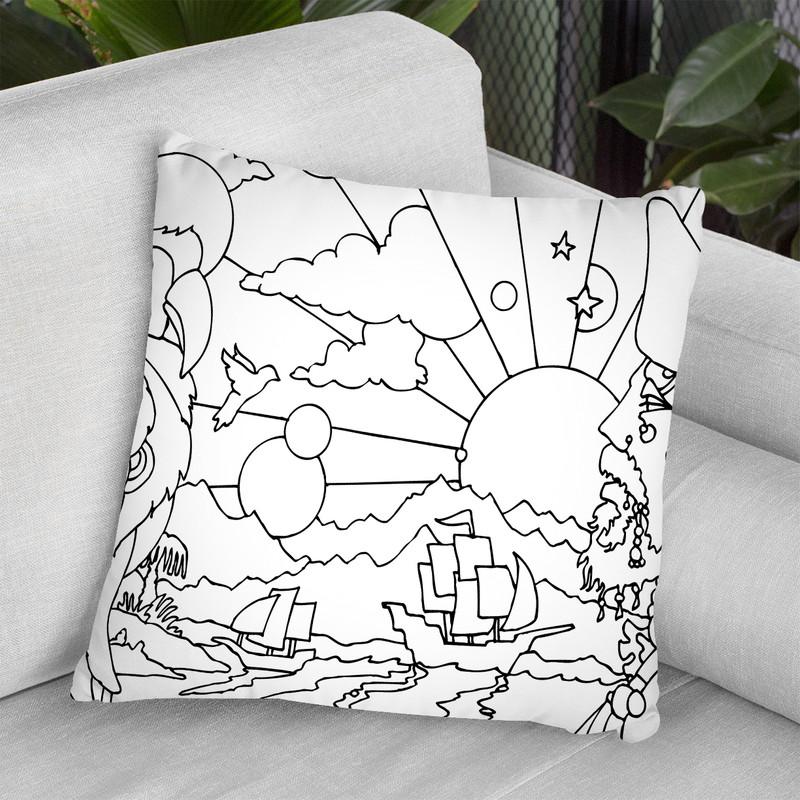 Pirates Throw Pillow By Howie Green - All About Vibe