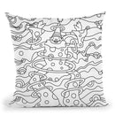 Pop-Art Clown Throw Pillow By Howie Green - All About Vibe
