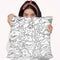 Pop-Art Clown Throw Pillow By Howie Green - All About Vibe