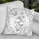 Salamanders Throw Pillow By Howie Green - All About Vibe