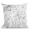 Siren Lineart Throw Pillow By Howie Green - All About Vibe