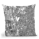 The Kiss Throw Pillow By Howie Green - All About Vibe