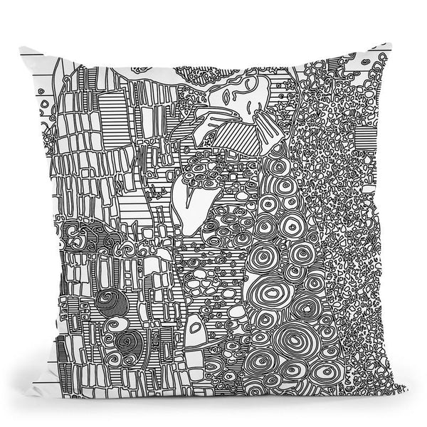 The Kiss Throw Pillow By Howie Green - All About Vibe