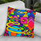 Cosmic Bang Throw Pillow By Howie Green - All About Vibe