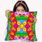 Cosmic Red Ribbon 4 Throw Pillow By Howie Green - All About Vibe
