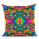 Pop Art Retro 216 Throw Pillow By Howie Green - All About Vibe
