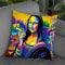 Mona Lisa Throw Pillow By Bob Weer - All About Vibe