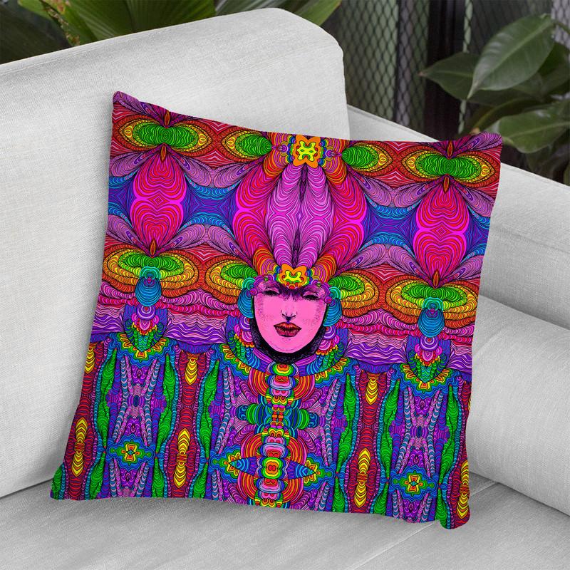 Venus 316 B Throw Pillow By Howie Green - All About Vibe