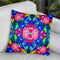 Pop Art Flowers Kaleidoscope Throw Pillow By Howie Green - All About Vibe
