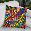 Pop Art Heart Swirls Throw Pillow By Howie Green - All About Vibe