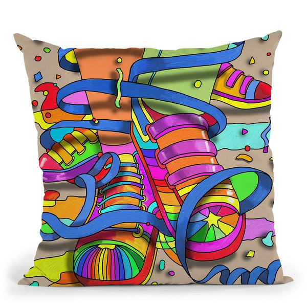 Footloose Throw Pillow By Howie Green - All About Vibe