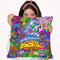Pop Art Caterpillar Throw Pillow By Howie Green - All About Vibe
