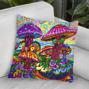Pop-Art-Mushrooms Throw Pillow By Howie Green - All About Vibe
