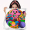 Morebo Circle Throw Pillow By Howie Green - All About Vibe