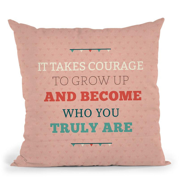 True Self Throw Pillow By American Flat - All About Vibe