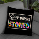 Sorry 1 Throw Pillow By Bob Weer - All About Vibe