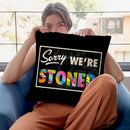 Sorry 1 Throw Pillow By Bob Weer - All About Vibe