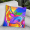Pop Art Deer 2 Throw Pillow By Howie Green - All About Vibe