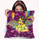 Pop-Art-Cherub-1 Throw Pillow By Howie Green - All About Vibe