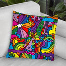 Pop-Art-Mambo-216A Throw Pillow By Howie Green - All About Vibe