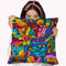 Pop-Art-Mambo-216B Throw Pillow By Howie Green - All About Vibe
