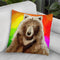 Pop Art Bear 1216 Throw Pillow By Howie Green - All About Vibe