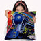 Pop Art Blue Train Throw Pillow By Howie Green - All About Vibe